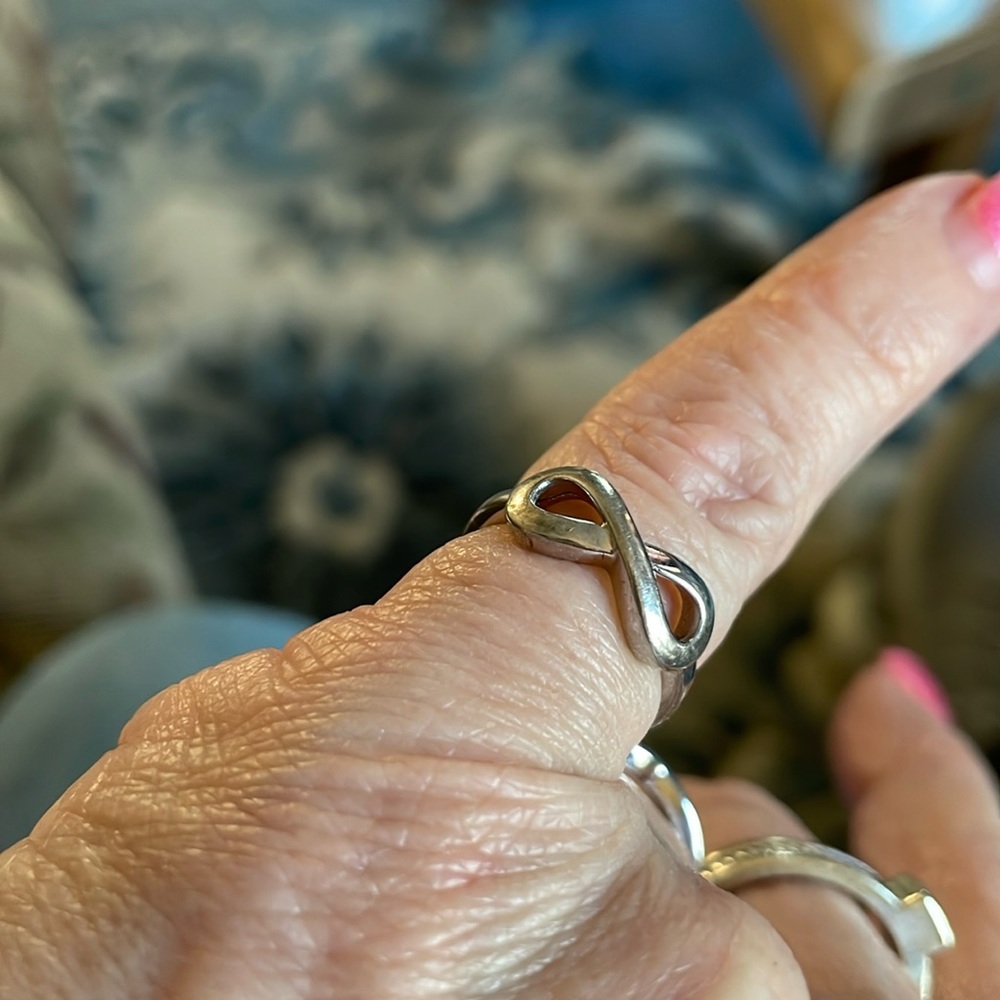 Sterling silver pinky ring
